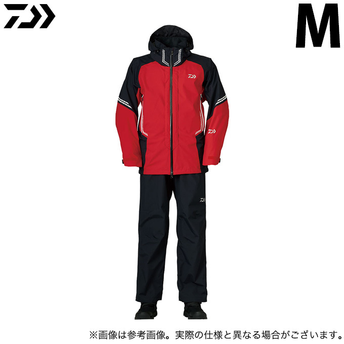 ダイワ DR-3121A(Mサイズ) 上下セット DAIWA（ダイワ） 【取り寄せ商品】 DR-3121A (レッド) (Mサイズ