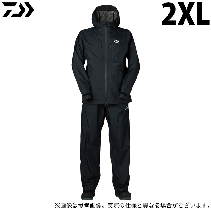グローブライド DR-3322 上下セット WM DAIWA（ダイワ） 【取り寄せ商品】 DR-3322 (ブラック／2XL) レイン