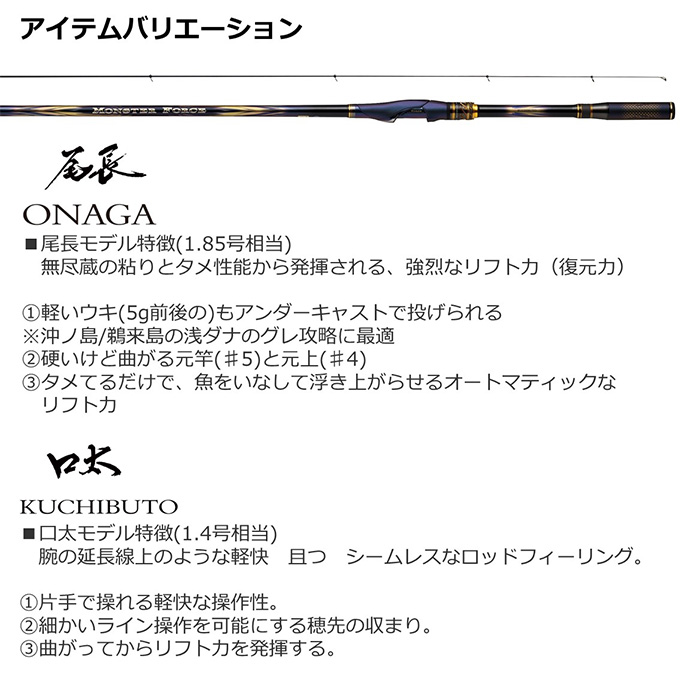 DAIWA（ダイワ） 22 モンスターフォース AGS 口太50 (2022年モデル) 磯