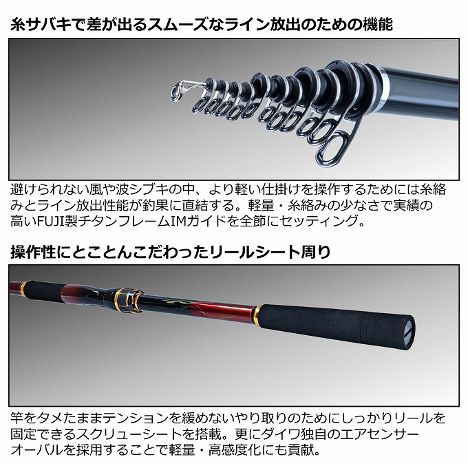 DAIWA（ダイワ） 【取り寄せ商品】 22 大島 フレイムホーク 1.25号-53