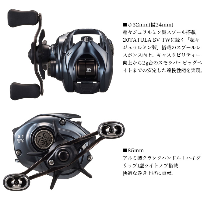 DAIWA（ダイワ） 【目玉商品】ダイワ 25 タトゥーラ SV TW 100L 左