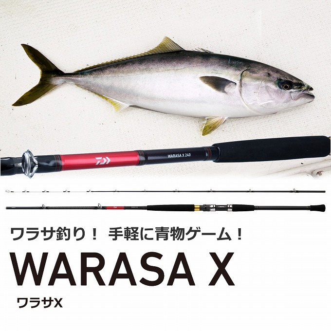 DAIWA（ダイワ） 【取り寄せ商品】 22 ワラサ X 240 (船竿・ロッド