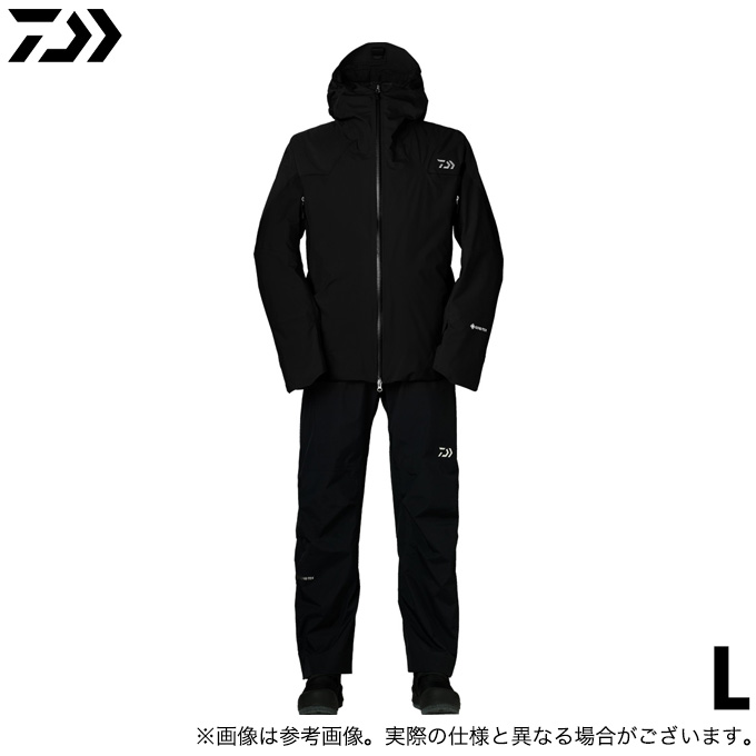 ダイワ　上下セット　DW-1122 美品 DAIWA（ダイワ） 【取り寄せ商品】ダイワ DW-1122 (ブラック／L