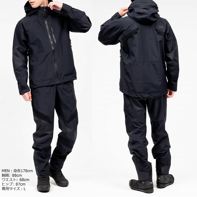 DAIWA（ダイワ） 【取り寄せ商品】 DR-1323J (ブラック／L) ゴアテック
