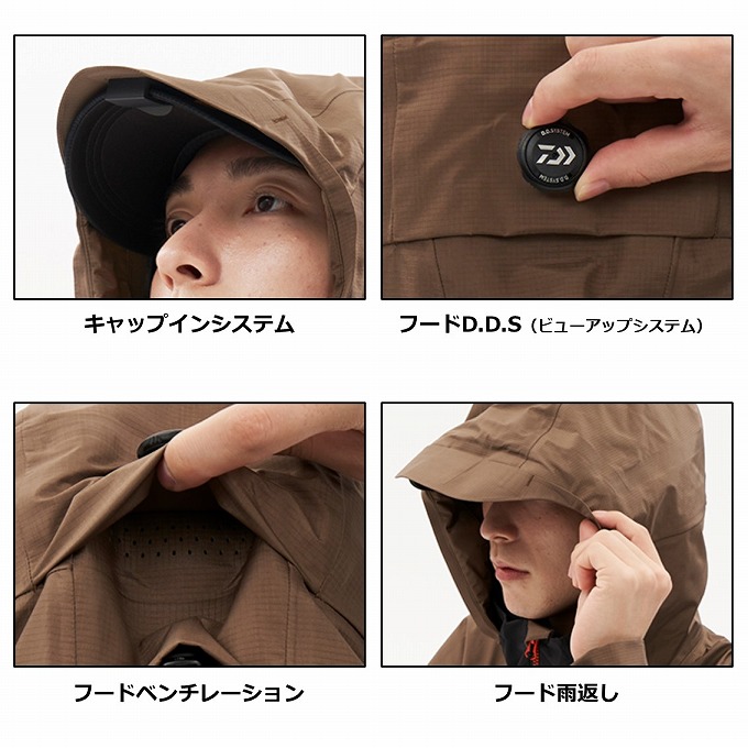 DAIWA（ダイワ） 【取り寄せ商品】 DR-1323J (ブラック／L) ゴアテック