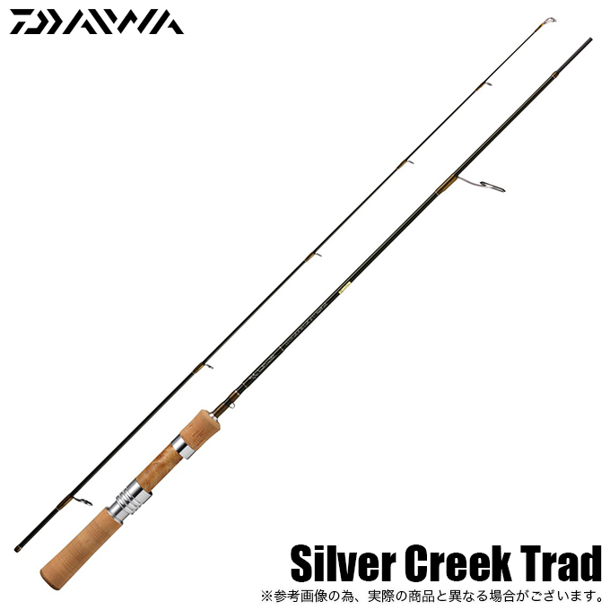 ダイワ 24 シルバークリーク トラッド 410UL スピニング (トラウトロッド) 2024年モデル/ネイティブ/ストリーム/Silver  Creek Trad /(5)