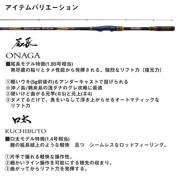 DAIWA（釣り） ダイワ 23 モンスターフォース AGS 尾長H50 (磯竿