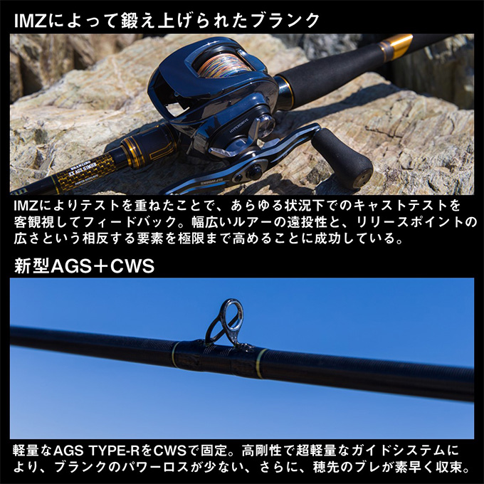 DAIWA（ダイワ） モアザン ブランジーノ EX AGS ベイトモデル 80HB