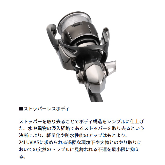 DAIWA（ダイワ） 24 ルビアス LT2500S-DH ダブルハンドル (2024年