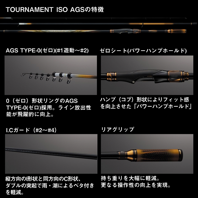 ダイワ 24 トーナメント 磯 AGS MH-53 (磯竿) 2024年モデル/磯釣り/フカセ釣り/ISO /(5) : 4550133441332  : つり具のマルニシYahoo!店 - 通販 - Yahoo!ショッピング