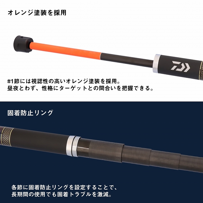 DAIWA（ダイワ） 26 エメラルダス ランディング ポール 550