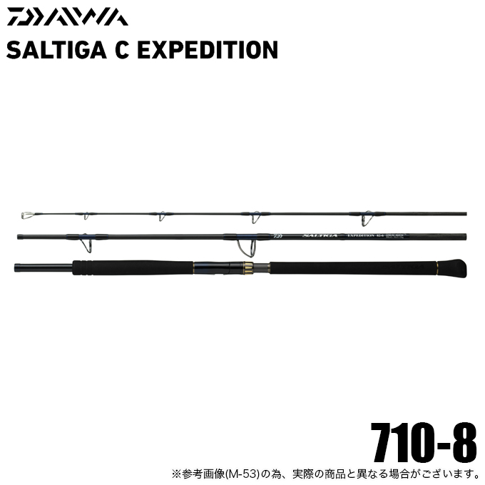 DAIWA（ダイワ） 25 ソルティガ C EXPEDITION 710-8 (オフショア
