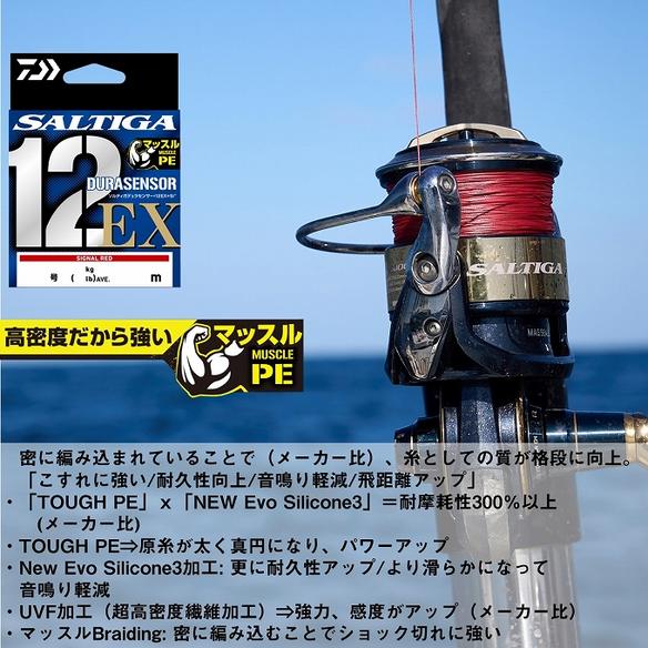 DAIWA（ダイワ） UVF ソルティガデュラセンサー×12EX+Si3 (8号 300m