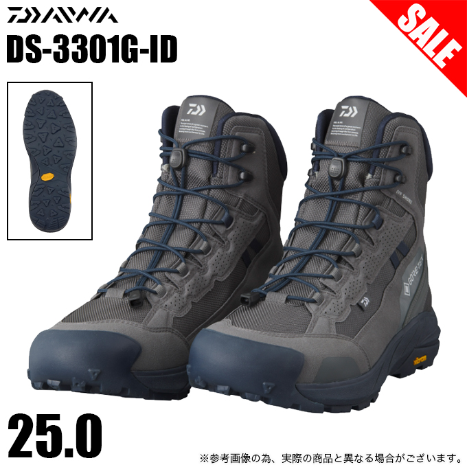 DAIWA（ダイワ） (7)【目玉商品】 DS-3301G-ID (グレー／25.0) GORE