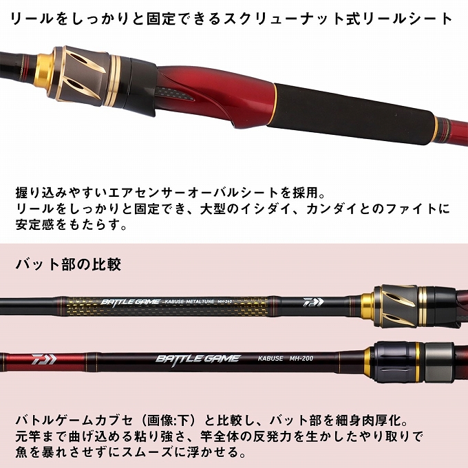 DAIWA（ダイワ） 【予約商品】ダイワ 26 バトルゲームカブセ メタル