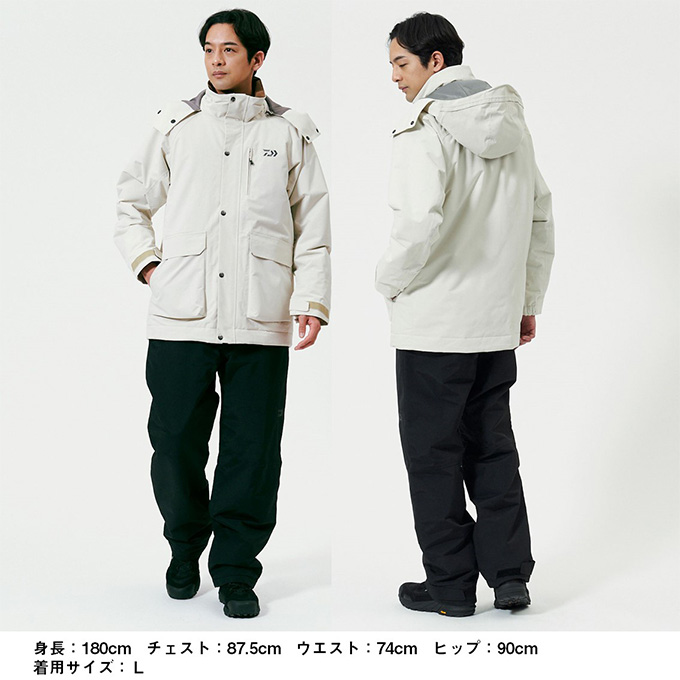 DAIWA（ダイワ） DW-3225 (ブラック／XL) レインマックス リビルド