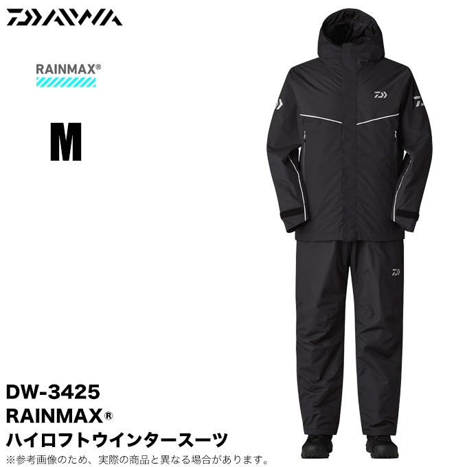 DAIWA（ダイワ） DW-3425 (ブラック／M) レインマックス ハイロフト