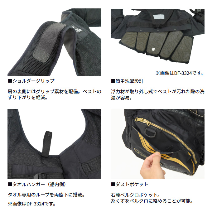 DAIWA（ダイワ） DF-3025T (ブラック M) トーナメント バリアテック