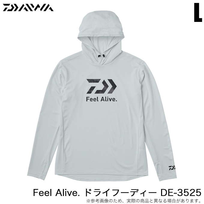 DAIWA（ダイワ） DE-3525 (ライトグレー L) Feel Alive. ドライ
