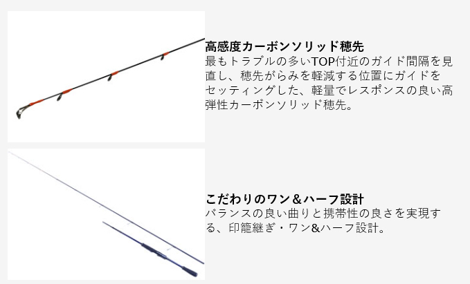クレイジーオーシャンティップランロッドオーシャンブレイドOBL-65ML