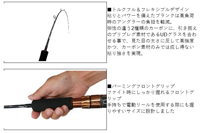 クレイジーオーシャン オーシャントルク トンジギ OT-58T-DJ (スパイラルガイド) ジギングロッド/2021年モデル/ (5)  :4560445314361:つり具のマルニシYahoo!店 - 通販 - Yahoo!ショッピング