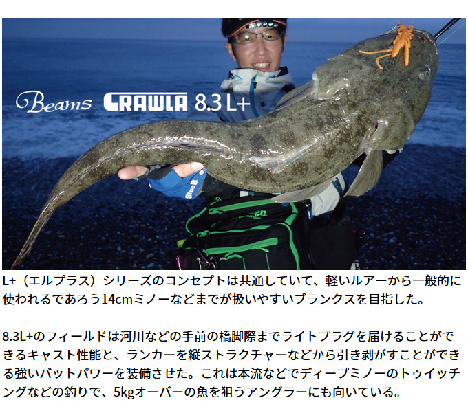 Fishman/フィッシュマン】Beams CRAWLA 8.3L+（ビームス