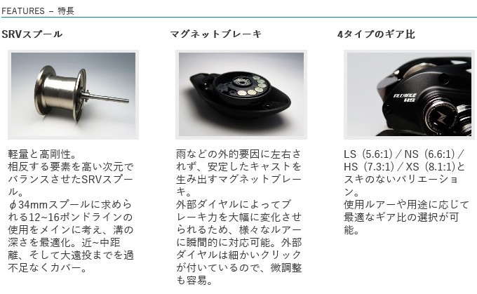 目玉商品】ZPI アルカンセ (ALCANCE) NS 左ハンドル (ベイトリール