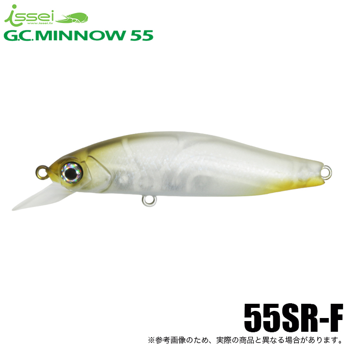 バス釣り引退品 ジャッカル 一誠 GCミノー 55 SR F 5個セット G.C.ミノー 55SR-F | issei [一誠]
