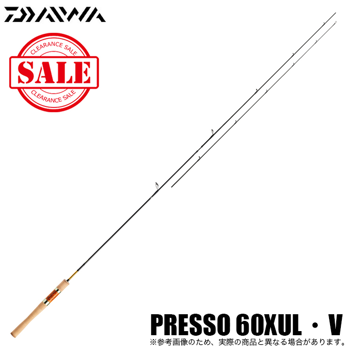 グランドホールセール DAIWA（釣り） 【目玉商品】ダイワ プレッソ 60XUL・V ロッド