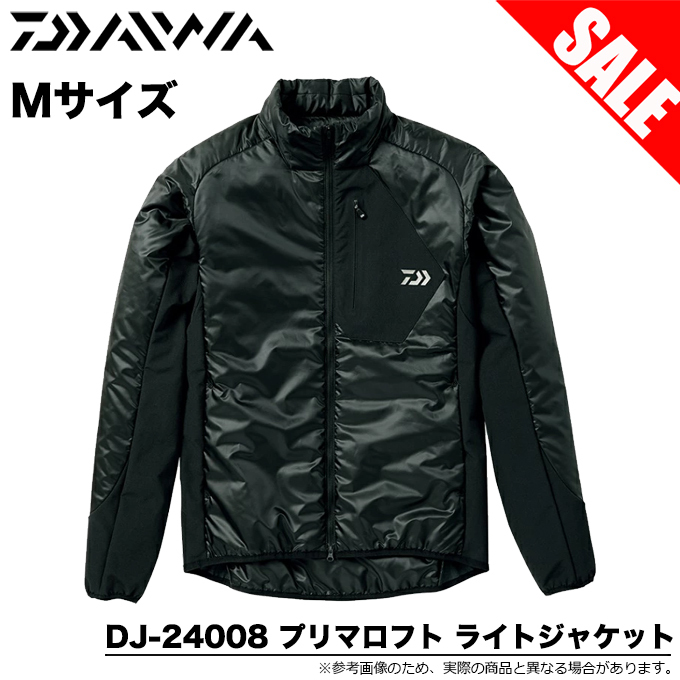 【目玉商品】ダイワ DJ-24008 (ブラック Mサイズ) プリマロフト ライトジャケット /(5)  :4960652244060:つり具のマルニシYahoo!店 - 通販 - Yahoo!ショッピング