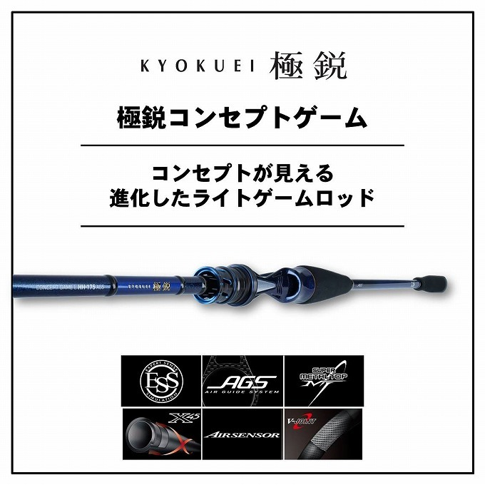 ダイワ 20 極鋭 コンセプト ゲーム L(ライト) HH-175AGS DAIWA（釣り） 船竿 ダイワ 20 極鋭 コンセプト ゲーム Lライト
