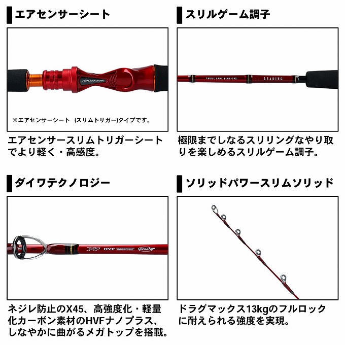 DAIWA（ダイワ） (7)【目玉商品】ダイワ 19 リーディング スリルゲーム