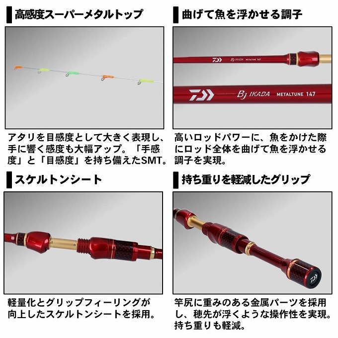 ダイワ　BJ　イカダ　メタルチューン　F-125 楽天市場】ダイワ ブラックジャック イカダ メタルチューン f