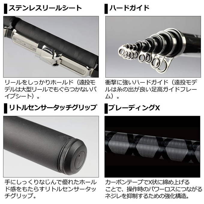 ダイワ(DAIWA) 磯・波止釣りロッド リバティクラブ磯風・K 1.5-53・K