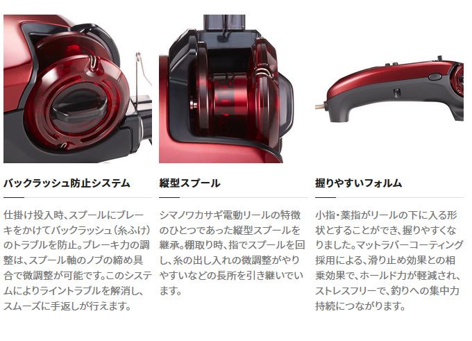 シマノ（SHIMANO） 【取り寄せ商品】 レイクマスター CT-ET (レッド