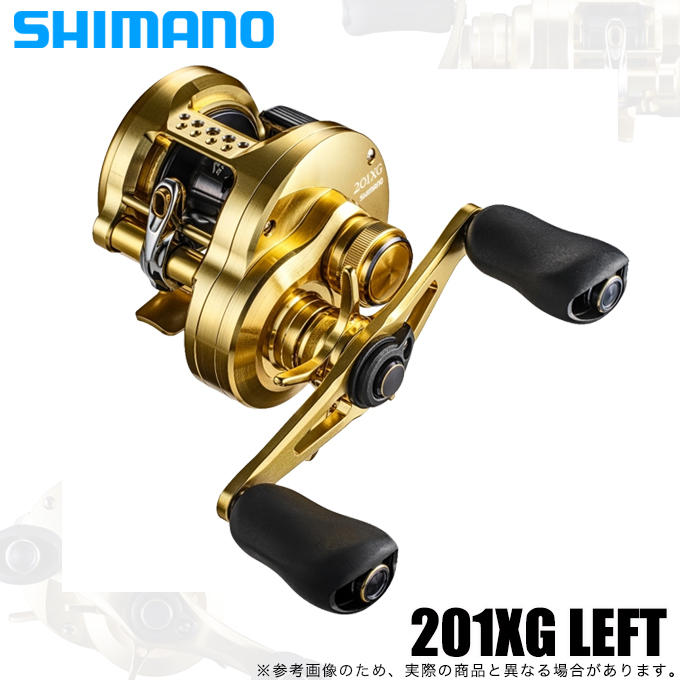 シマノ 22 カルカッタコンクエスト201 XG 左巻き SHIMANO-