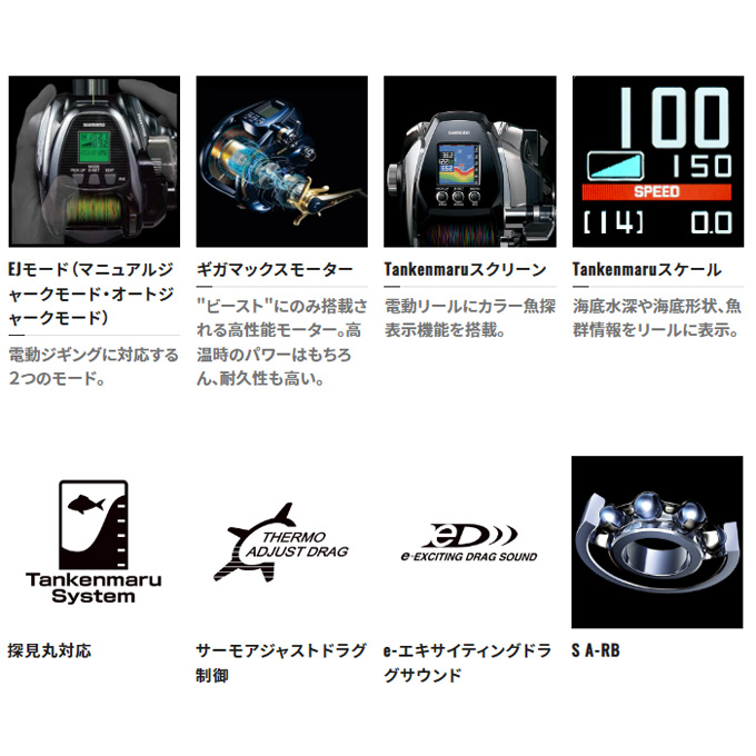 発売延期】シマノ 22 ビーストマスター 2000 (右ハンドル) 2022年 