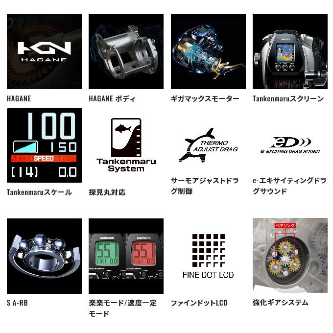 シマノ 22 ビーストマスター 9000 右ハンドル (2022年モデル) 電動 