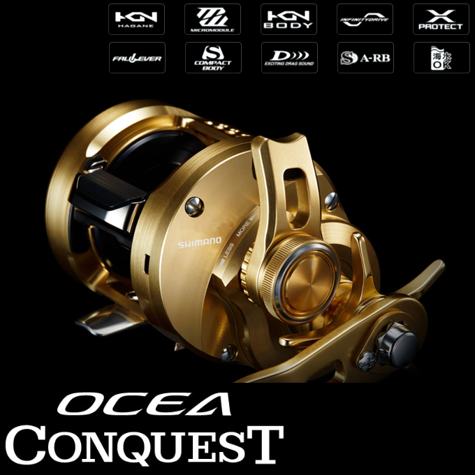 シマノ（SHIMANO） 23 オシアコンクエスト 201PG LEFT (左ハンドル