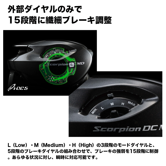 シマノ（SHIMANO） 【予約商品】シマノ 26 スコーピオン DC MD 200HG