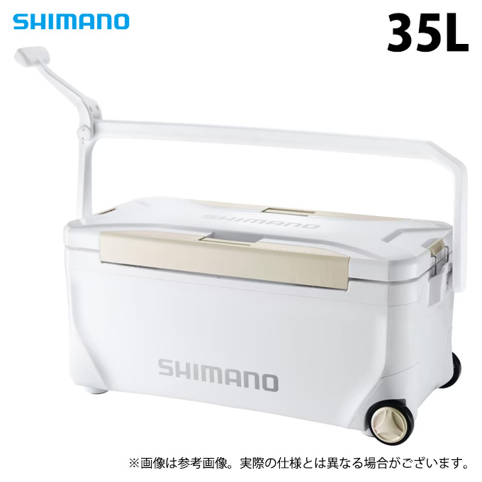 シマノ スペーザ プレミアム 35L キャスター付 プレミアムホワイト NS-B35Y (クーラー )【送料無料】 4969363118271.jpg