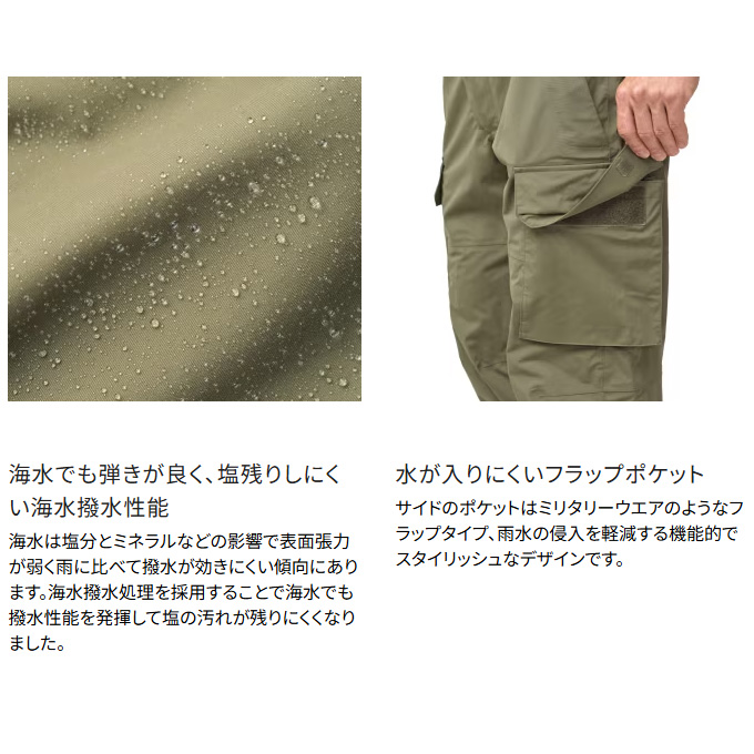 シマノ（SHIMANO） (RA-024Y ブラック M) ESレインパンツ 03 (レイン