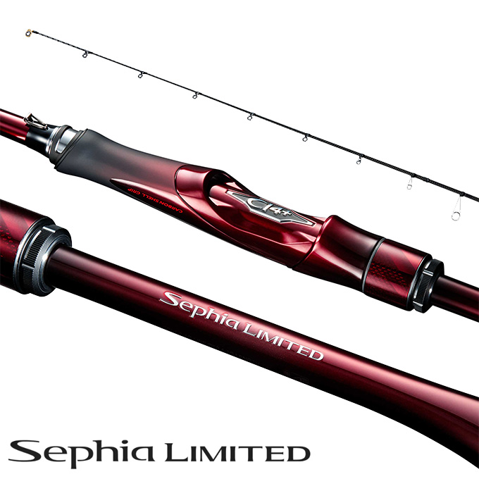 【極美品】25Sephia LIMITED S76ML+ エギングロッド シマノ（SHIMANO） 25 セフィア リミテッド S76ML+ (エギングロッド