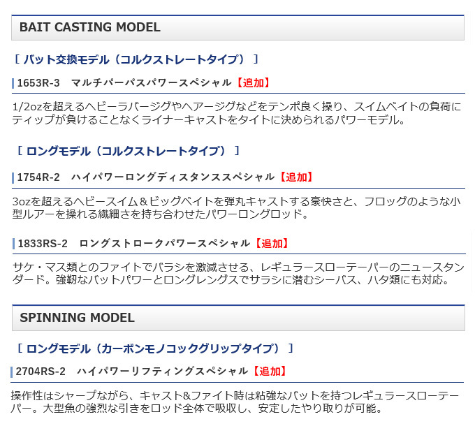 シマノ ワールドシャウラ 1833RS-2 (2021追年加モデル) ベイトモデル 