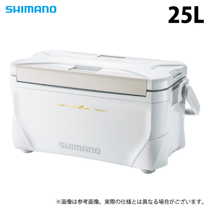 【目玉商品】シマノ スペーザ プレミアム 250 (NS-125U) アイスホワイト (クーラーボックス) /25L /25リットル /(7)