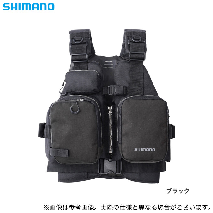 シマノ（SHIMANO） サーフベスト VF-025U ブラック (サイズ：フリー