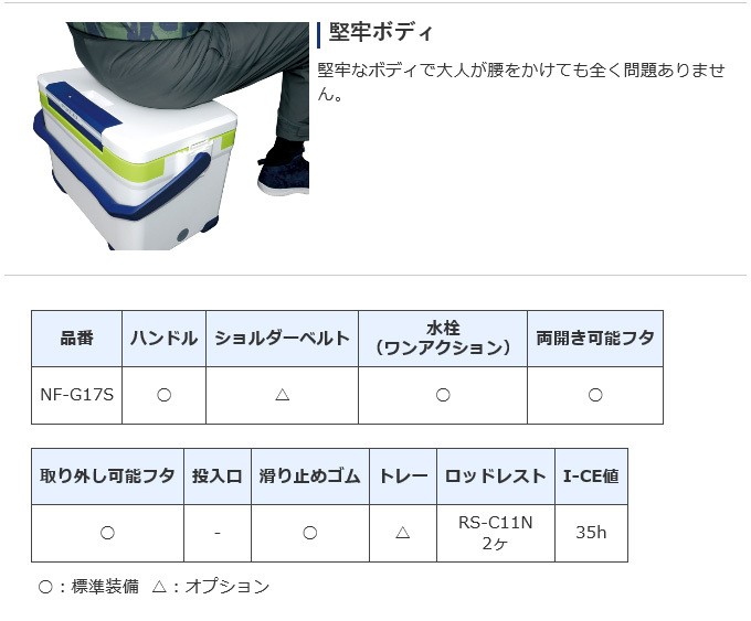 【目玉商品】シマノ NF-G17S フィクセル ライト RS 170 (カラー 