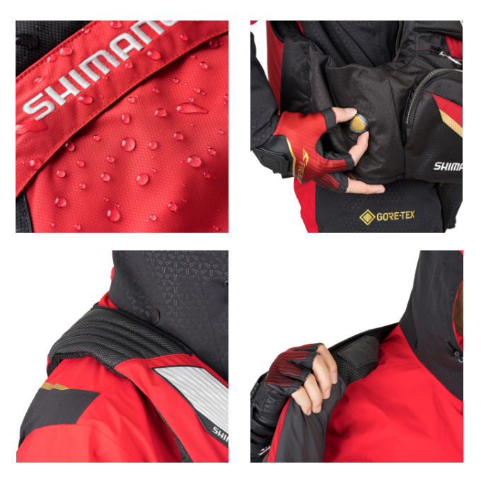 あーくん様専用 シマノLIMITEDPRO ベスト VF112R ブラッドレッド