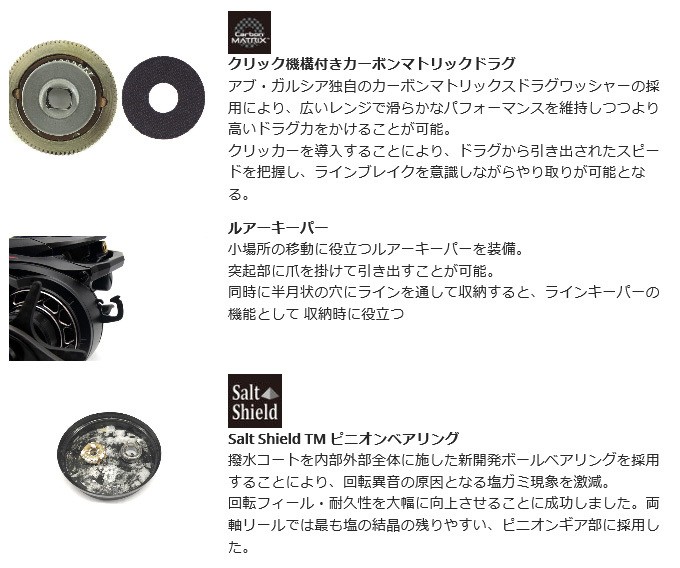 Abu Garcia（アブガルシア） LX992Z-L (左ハンドル) 2020年モデル