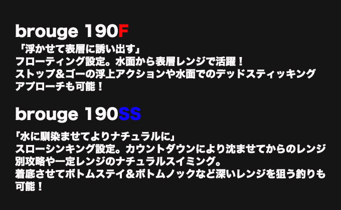 ヒフミクリエイティング ブルージュ 190 SS (タイプ：SS スロー